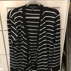 Cable & Gauge XL wrap cardigan with draping front